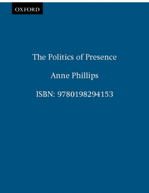The Politics of Presence, EPUB eBook