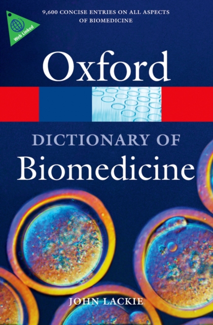 A Dictionary of Biomedicine, EPUB eBook