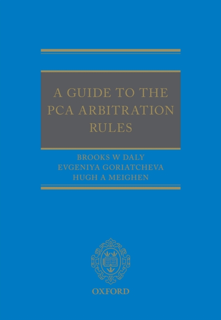 A Guide to the PCA Arbitration Rules, PDF eBook