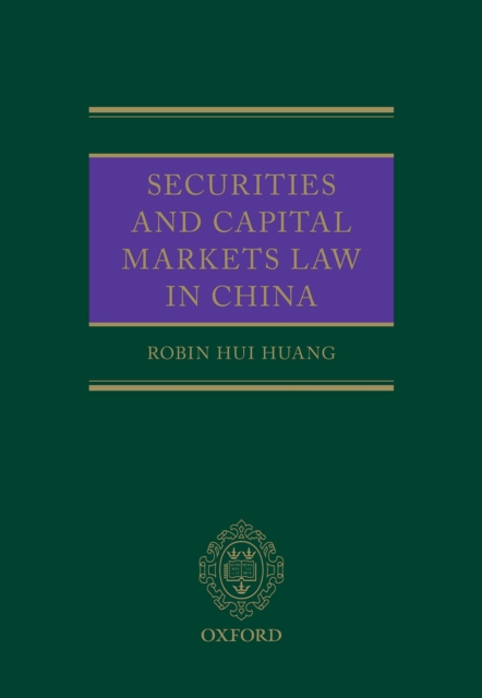 Securities and Capital Markets Law in China, PDF eBook