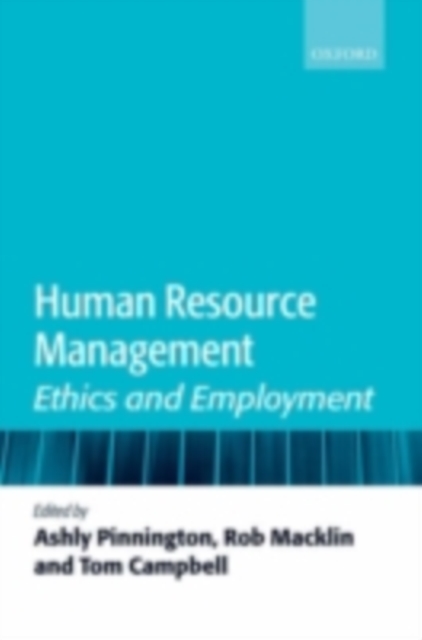 Human Resource Management : Ethics and Employment, PDF eBook