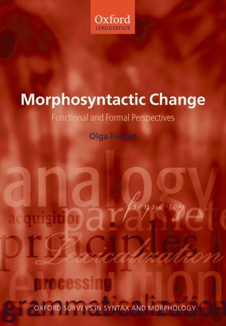 Morphosyntactic Change : Functional and Formal Perspectives, PDF eBook