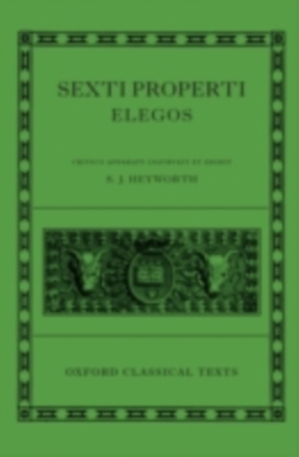 Sexti Properti Elegi, PDF eBook