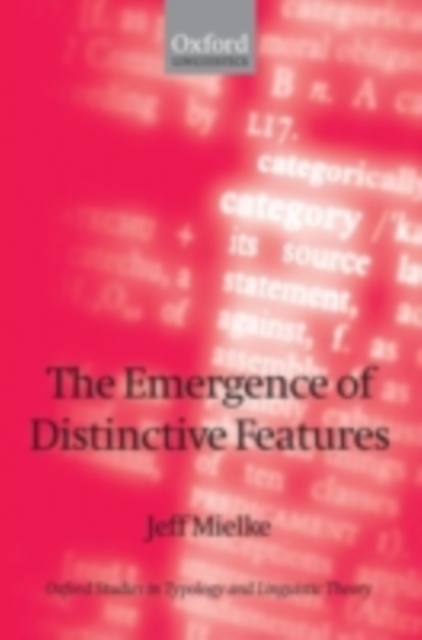 The Emergence of Distinctive Features, PDF eBook