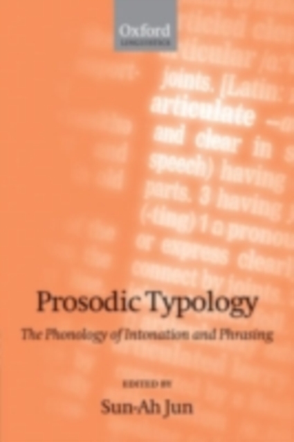 Prosodic Typology : The Phonology of Intonation and Phrasing, PDF eBook
