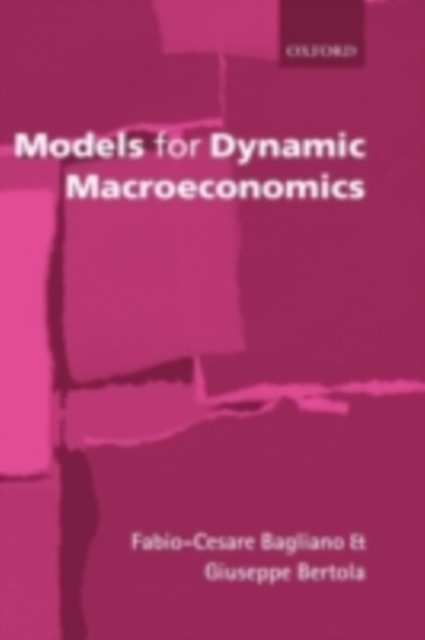 Models for Dynamic Macroeconomics, PDF eBook