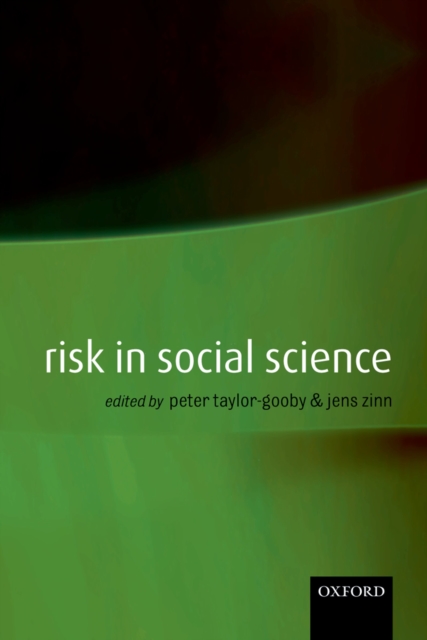 Risk in Social Science, PDF eBook