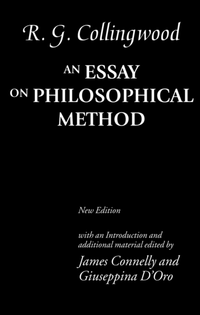 An Essay on Philosophical Method, PDF eBook