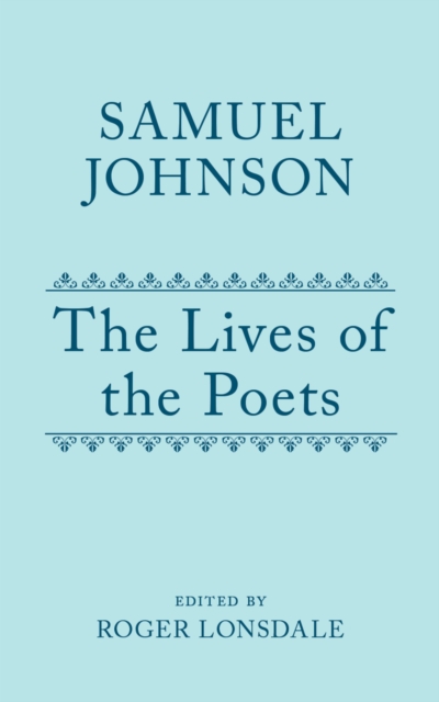 Samuel Johnson's Lives of the Poets : Volume III, PDF eBook