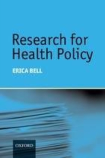 Research for Health Policy, PDF eBook
