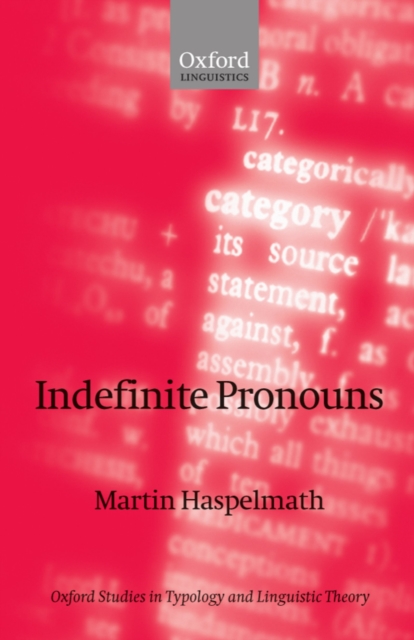 Indefinite Pronouns, PDF eBook