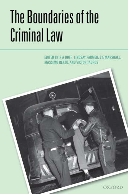 The Boundaries of the Criminal Law, PDF eBook