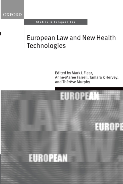 European Law and New Health Technologies, PDF eBook