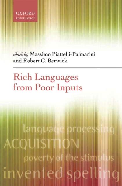 Rich Languages From Poor Inputs, PDF eBook