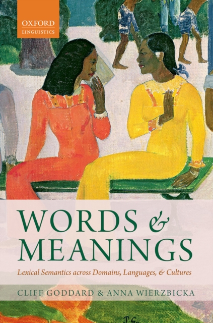 Words and Meanings : Lexical Semantics Across Domains, Languages, and Cultures, PDF eBook