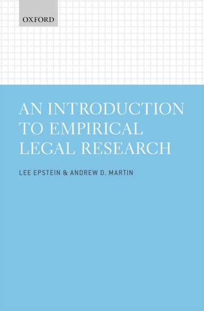 An Introduction to Empirical Legal Research, PDF eBook