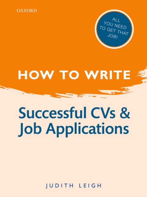 How to Write: Successful CVs and Job Applications, PDF eBook