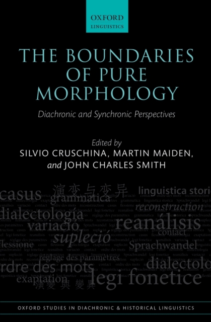 The Boundaries of Pure Morphology : Diachronic and Synchronic Perspectives, PDF eBook