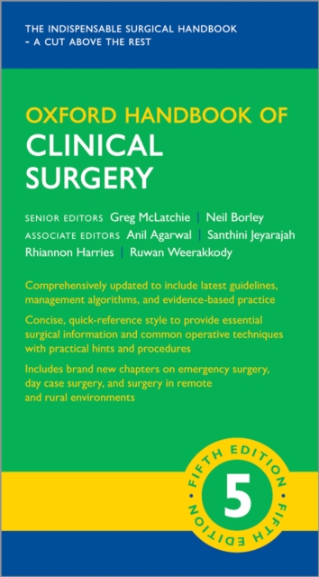 Oxford Handbook of Clinical Surgery, PDF eBook