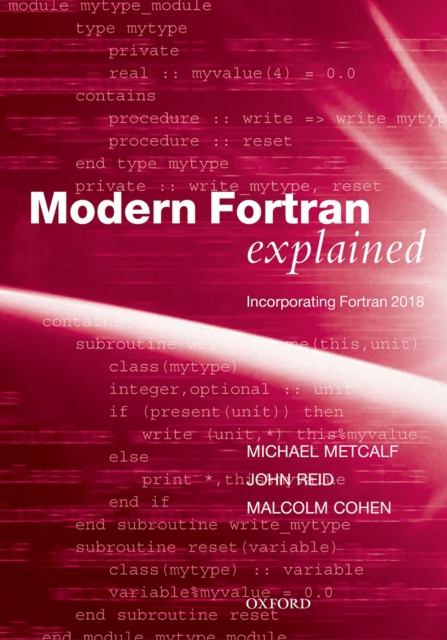 Modern Fortran Explained : Incorporating Fortran 2018, PDF eBook