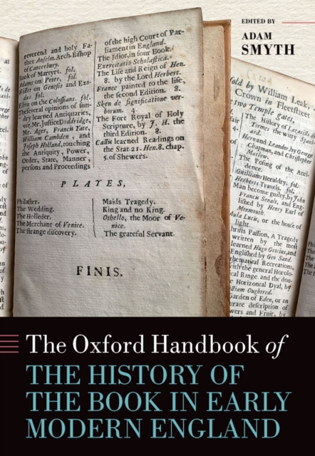 The Oxford Handbook of the History of the Book in Early Modern England, PDF eBook