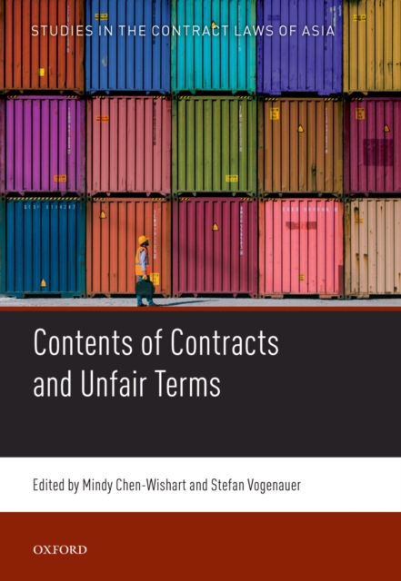 Contents of Contracts and Unfair Terms, PDF eBook
