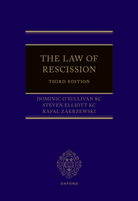 The Law of Rescission, EPUB eBook