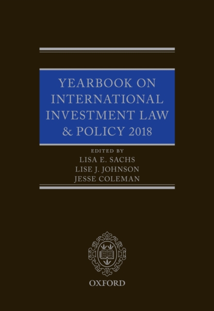 Yearbook on International Investment Law & Policy 2018, PDF eBook