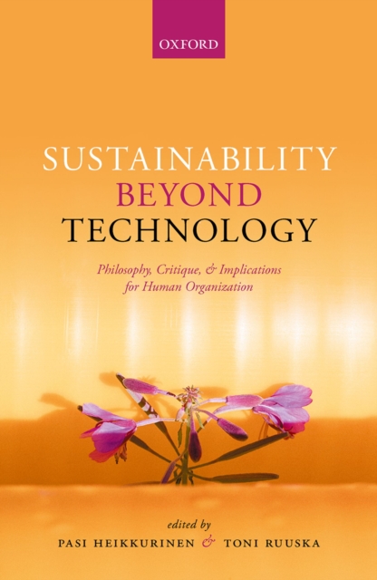 Sustainability Beyond Technology : Philosophy, Critique, and Implications for Human Organization, PDF eBook