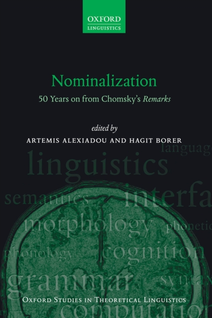 Nominalization : 50 Years on from Chomsky's Remarks, PDF eBook