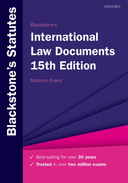 Blackstone's International Law Documents, PDF eBook
