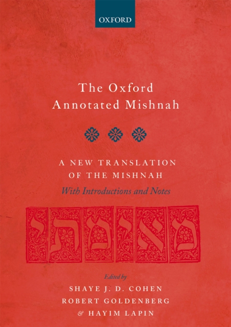 The Oxford Annotated Mishnah, PDF eBook