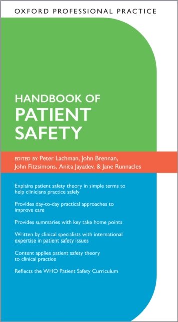 Oxford Professional Practice: Handbook of Patient Safety, PDF eBook