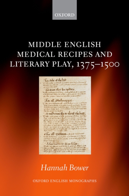 Middle English Medical Recipes and Literary Play, 1375-1500, EPUB eBook