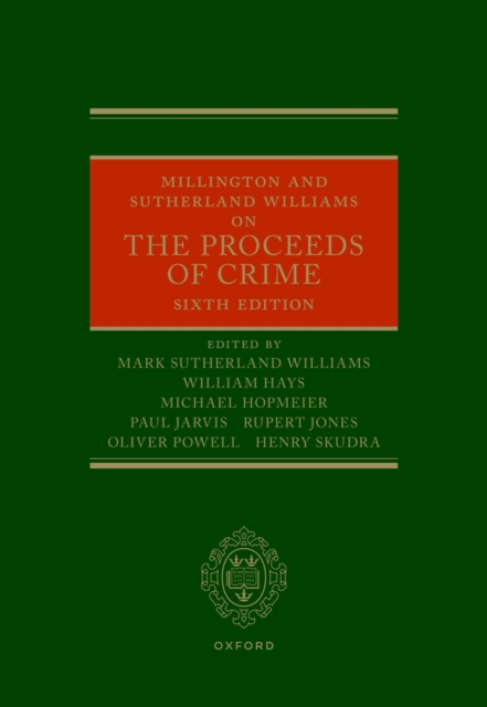 Millington and Sutherland Williams on the Proceeds of Crime, PDF eBook