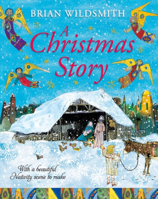 A Christmas Story with Nativity Set, Hardback Book