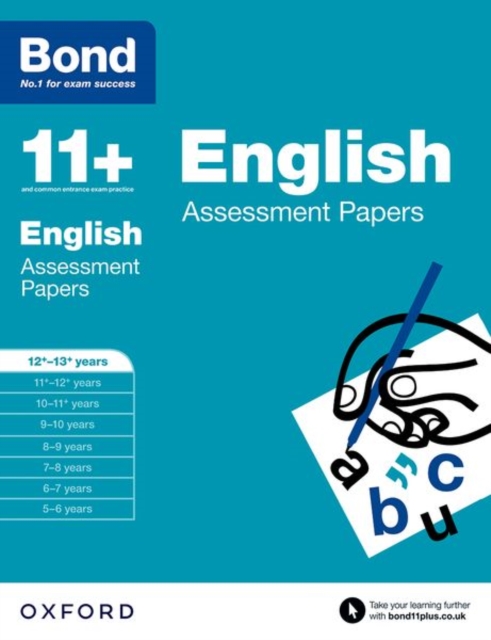 Bond 11+: English: Assessment Papers : 12+-13+ years, Paperback / softback Book