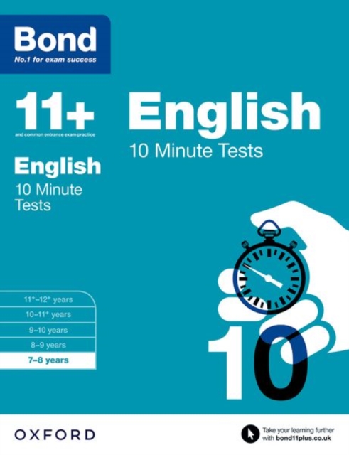 Bond 11+: English: 10 Minute Tests : 7-8 years, Paperback / softback Book