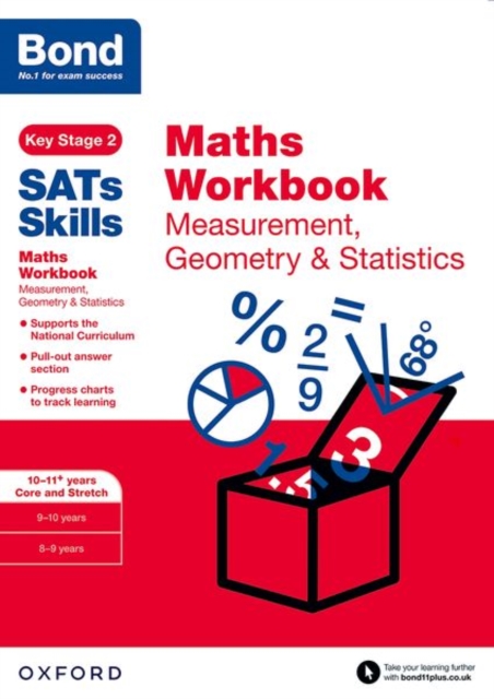 Bond SATs Skills: Maths Workbook: Measurement, Geometry & Statistics 10-11 Years, Paperback / softback Book