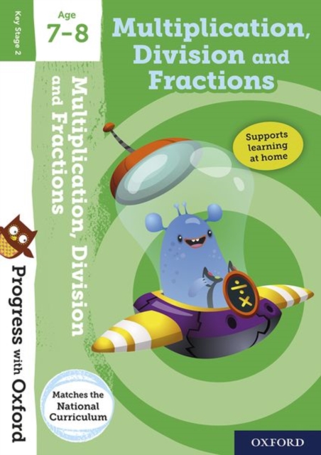 Progress with Oxford: Multiplication, Division and Fractions Age 7-8, Multiple-component retail product Book
