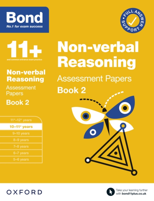 Bond 11+: Bond 11+ Non-verbal Reasoning Assessment Papers 10-11 Book 2: Ready for the 2024 exam, PDF eBook