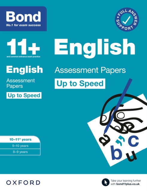 Bond 11+: Bond 11+ English Up to Speed Assessment Papers with Answer Support 10-11 years: Ready for the 2024 exam, PDF eBook