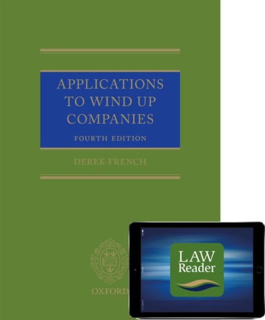 Applications to Wind Up Companies (Book and Digital Pack), Multiple-component retail product Book