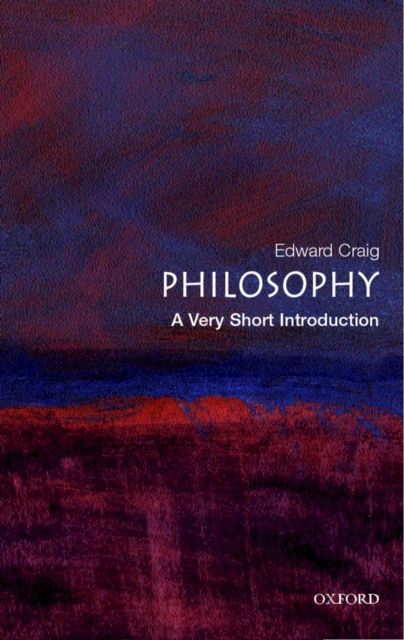 Philosophy: A Very Short Introduction, Paperback / softback Book