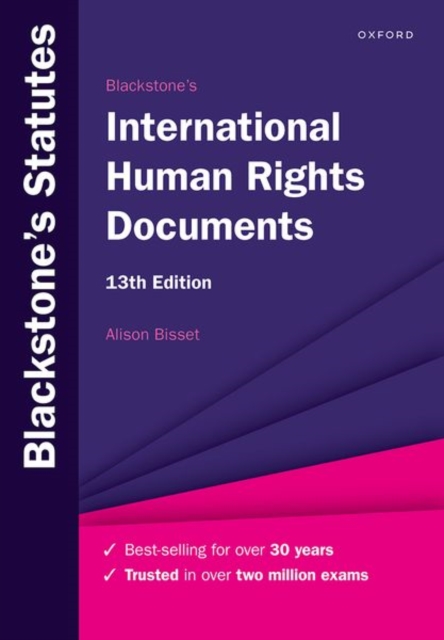 Blackstone's International Human Rights Documents, Paperback / softback Book