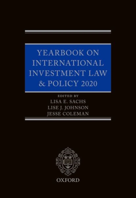 Yearbook on International Investment Law & Policy 2020, Hardback Book