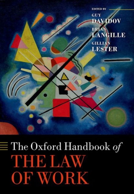The Oxford Handbook of the Law of Work, Hardback Book