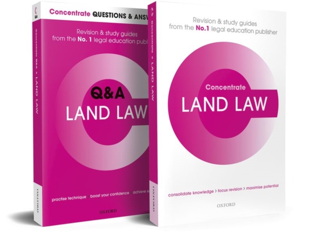 Land Law Revision Concentrate Pack : Law Revision and Study Guide, Multiple copy pack Book
