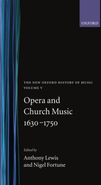 Opera and Church Music 1630-1750, Hardback Book