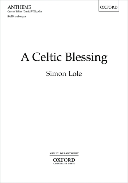 A Celtic Blessing, Sheet music Book